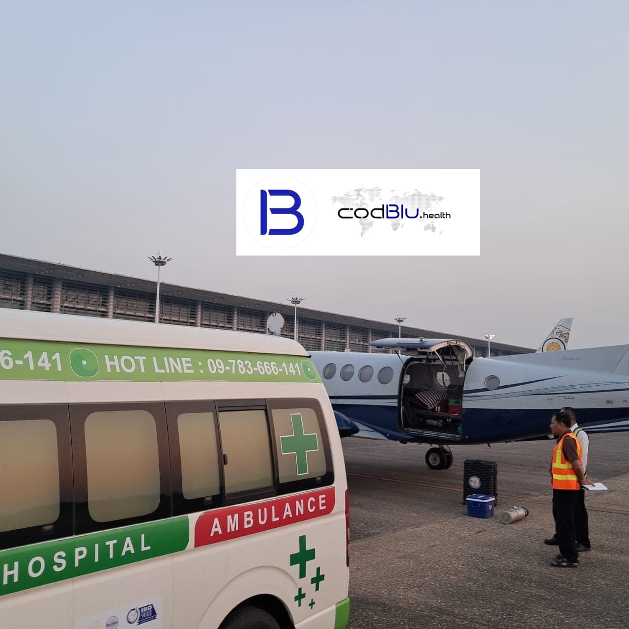 CodBlu Chartered Air Ambulance From Delhi To Yangon (Myanmar)