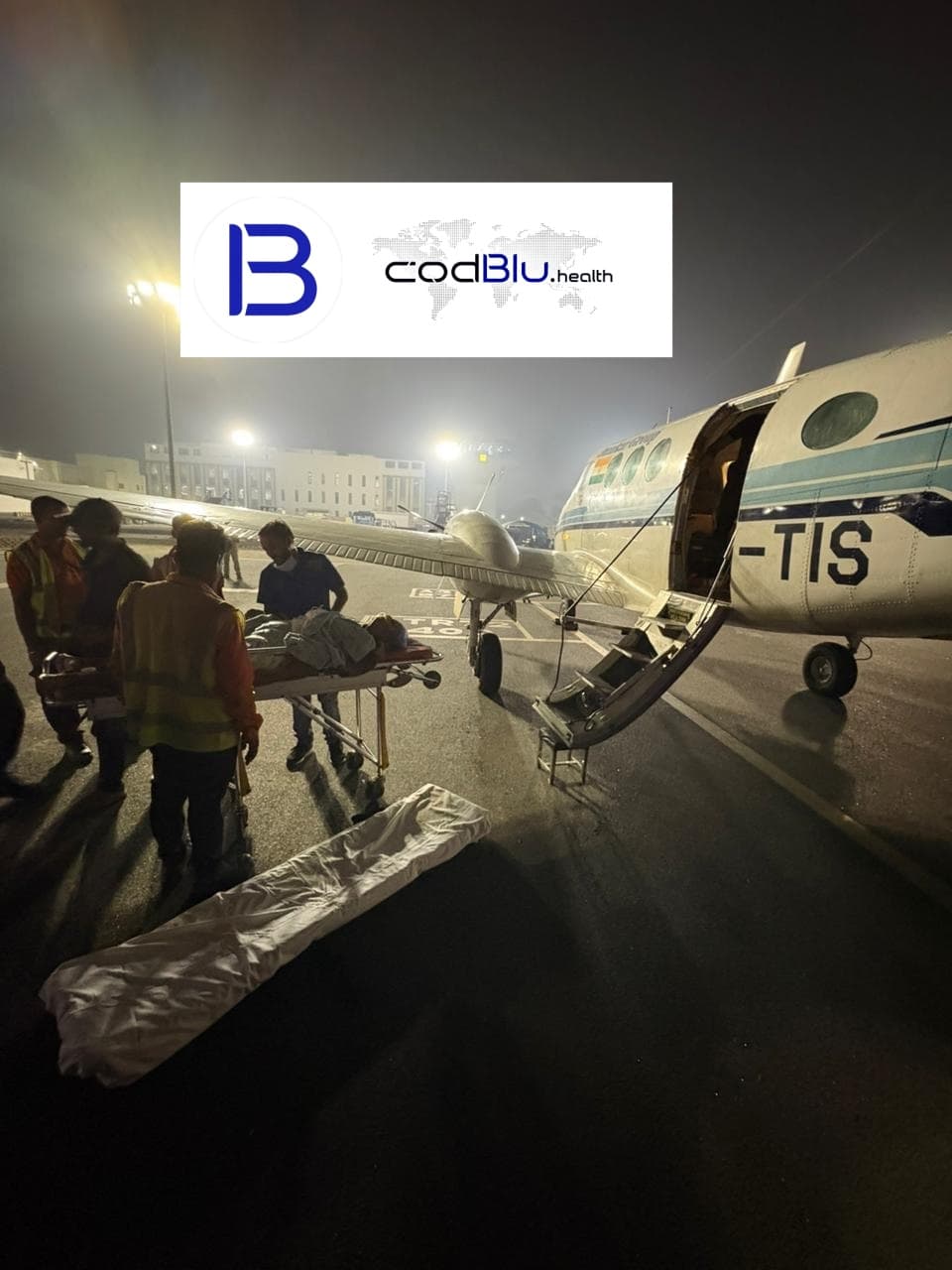 CodBlu Charter Flight From Patna To Delhi