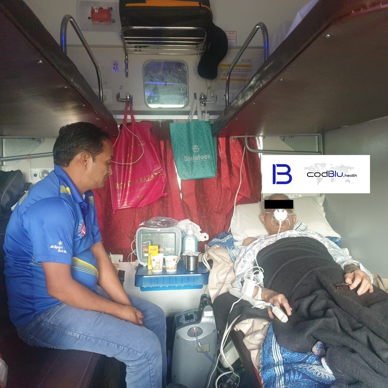Best Rail Ambulance From Delhi to Hyderabad for a Lung Transplant