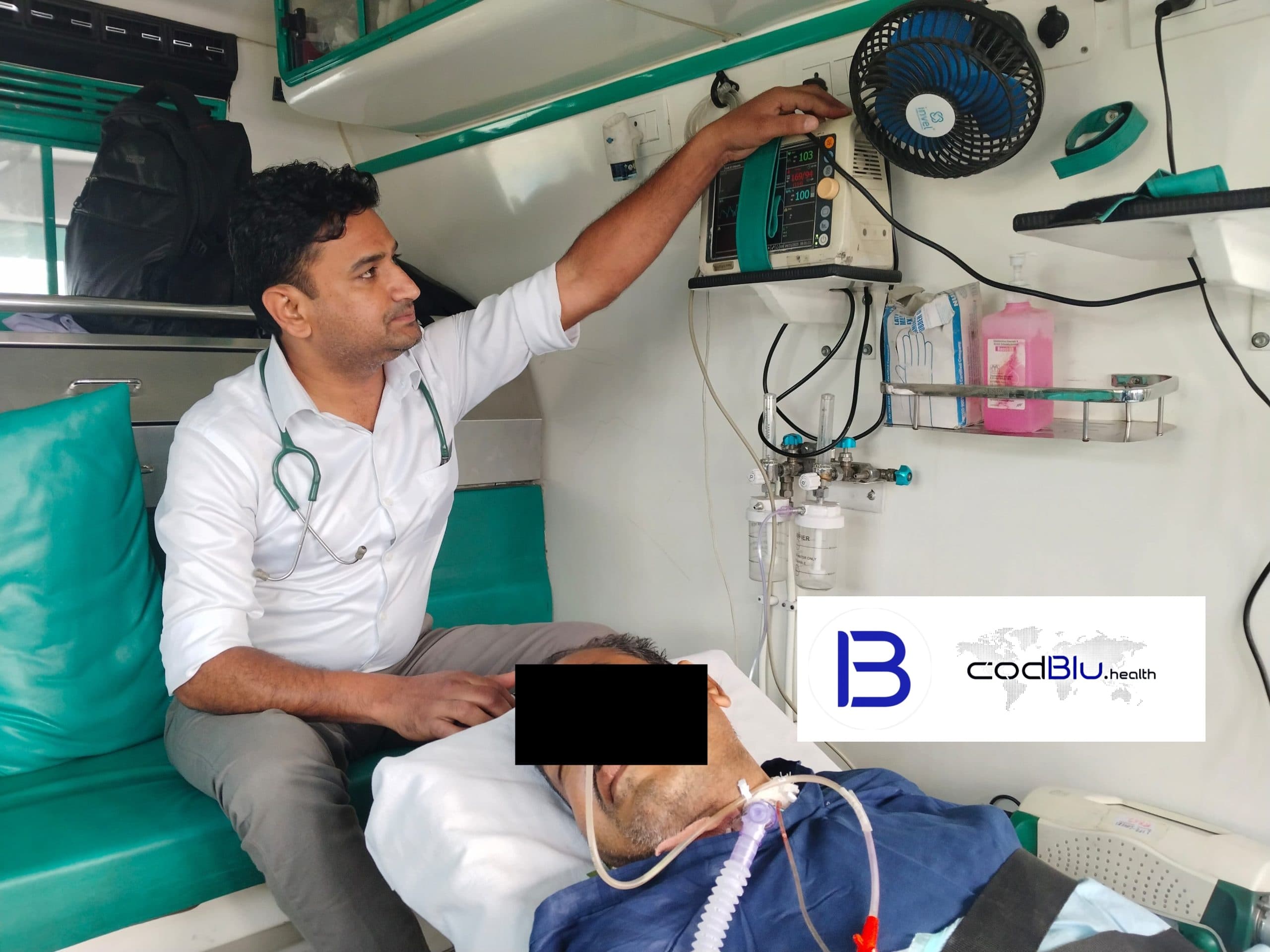 Ventilator Ambulance From Apollo Hospital, Gwalior to Indraprastha Apollo, Jasola, Delhi
