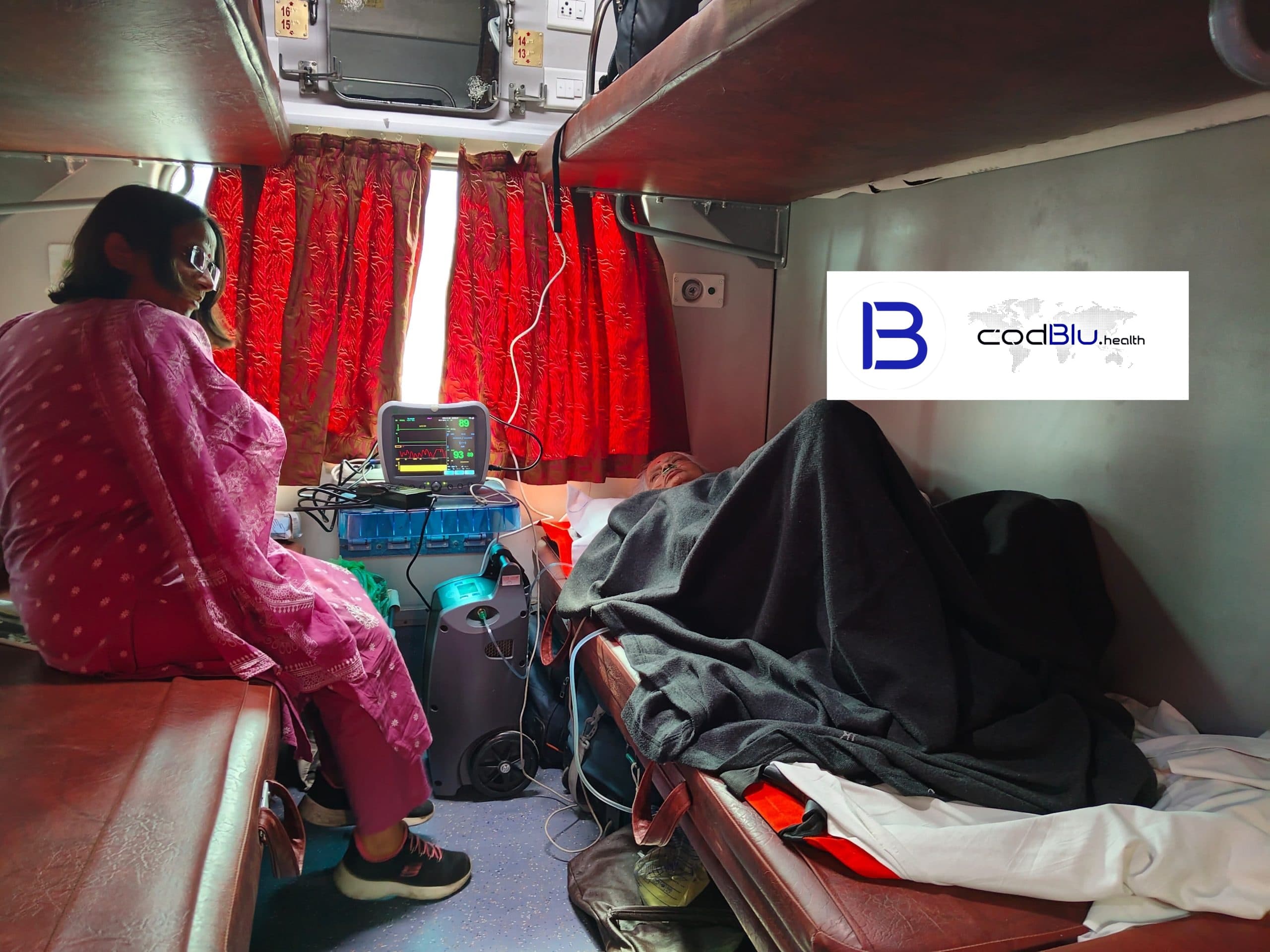 Rail Ambulance Service From Delhi To Bhopal
