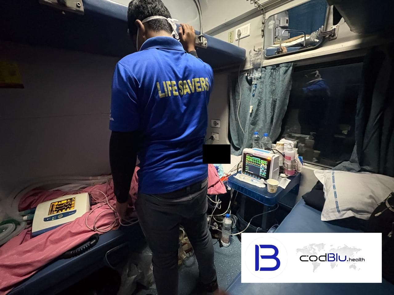 Delhi – Guwahati, Home to Home | Rail Ambulance for an 80-Year-Old Stroke Patient with Tracheostomy and Ventilator Backup