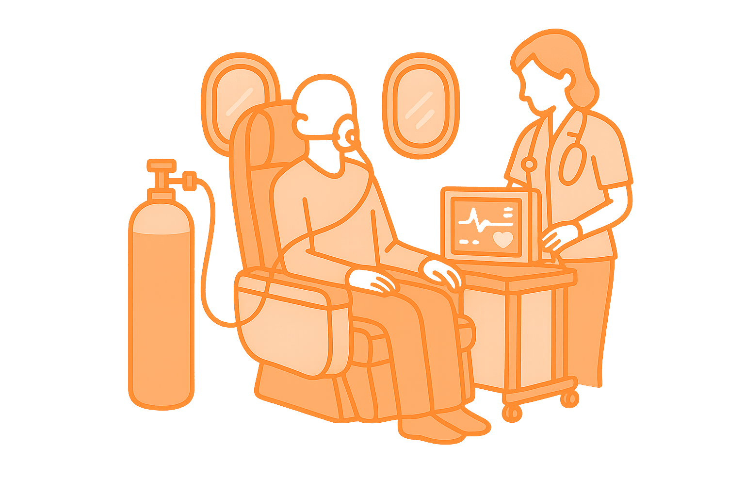 Medical Repatriation Icon