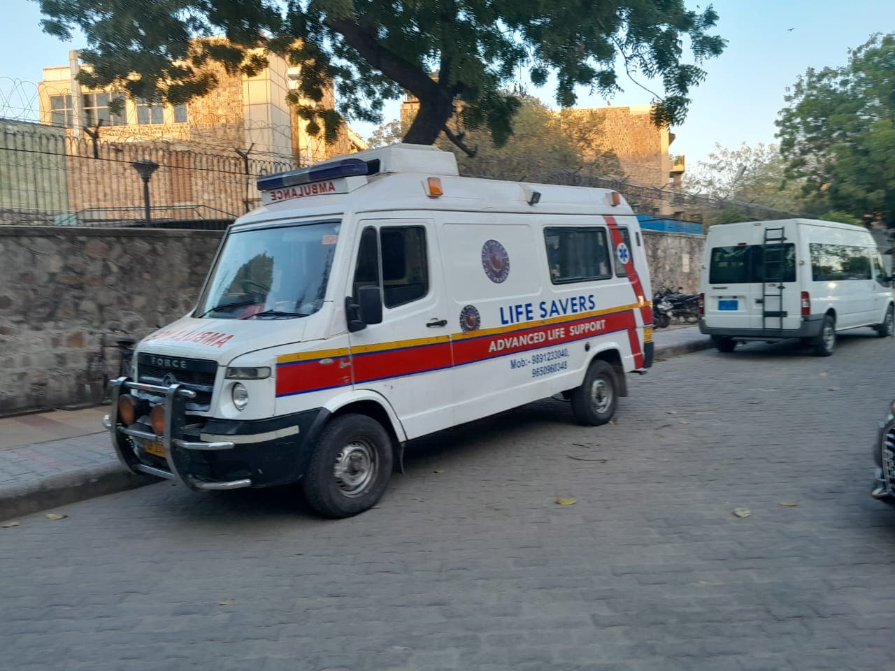 CodBlu BLS AMBULANCE Back-Up At BRITISH EMBASSY SCHOOL