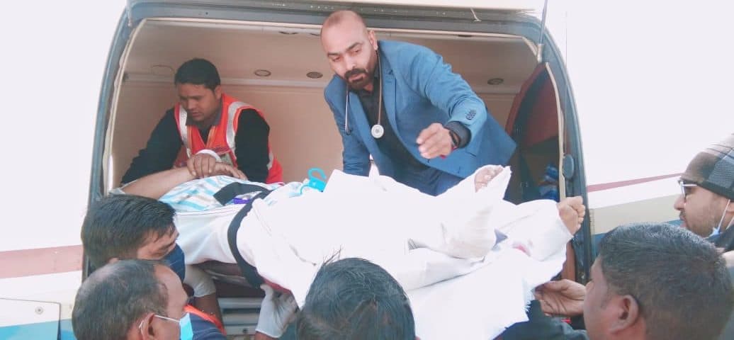 CodBlu Air Ambulance From Varanasi To Delhi