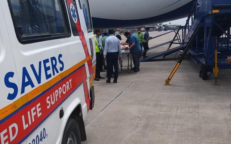 CodBlu ICU Medical Support At Airport