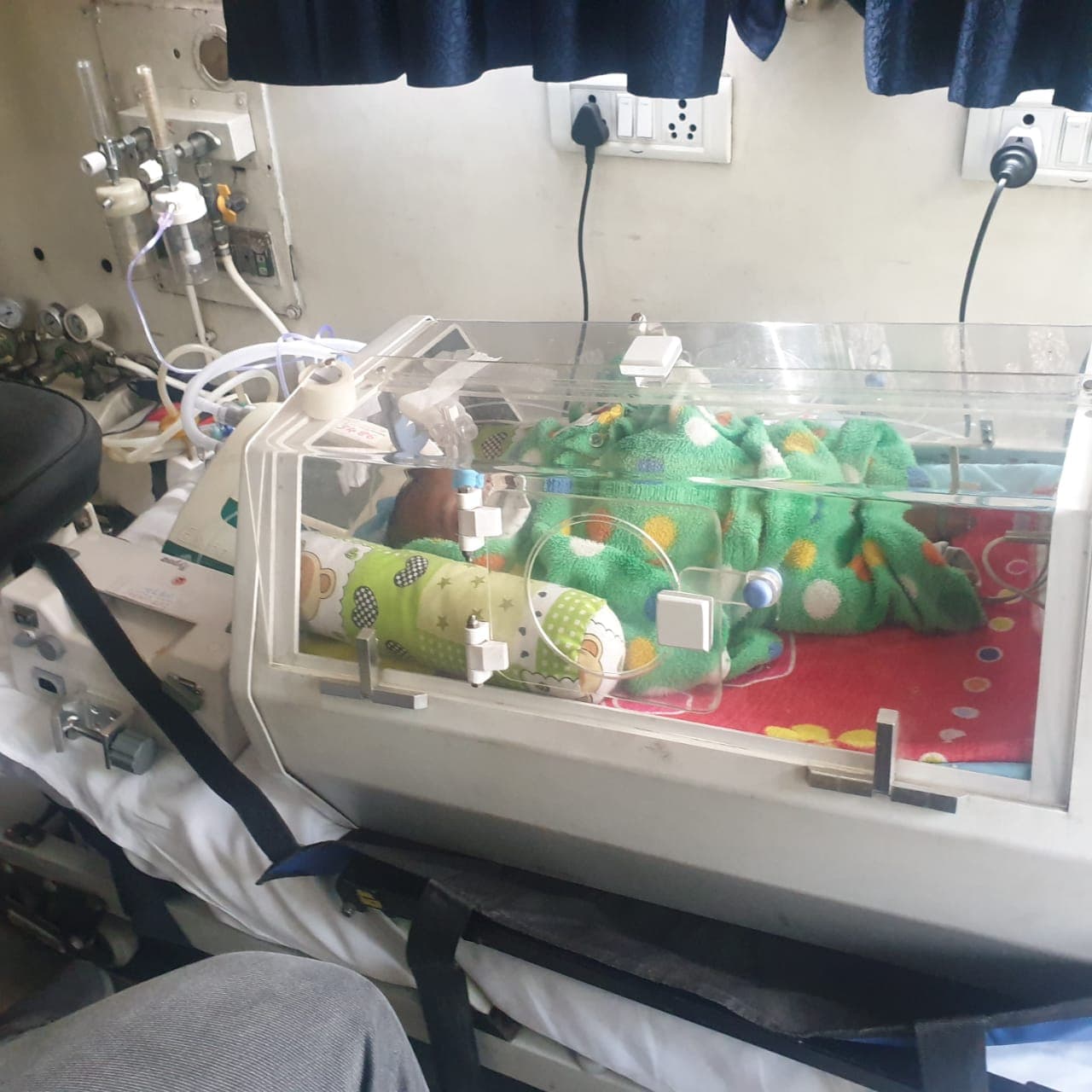 CodBlu Emergency Paediatric Transport From Sir Ganga Ram Hospital To Safdurjung Hospital
