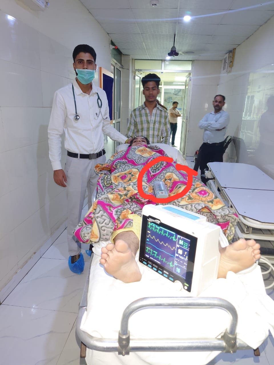 Responsive CodBlu ICU Ambulance Team Saved The Lost Life